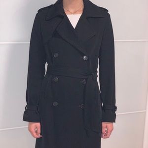 Brand New Black Trench Coat.